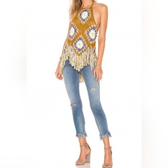 Free People Denim - Free People Great Heights Frayed Skinny Jeans